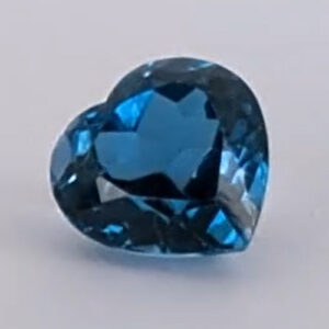 6.35ct London Blue Topaz Heart Shape